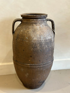 Rustic olive pot