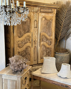 French inlaid armoire