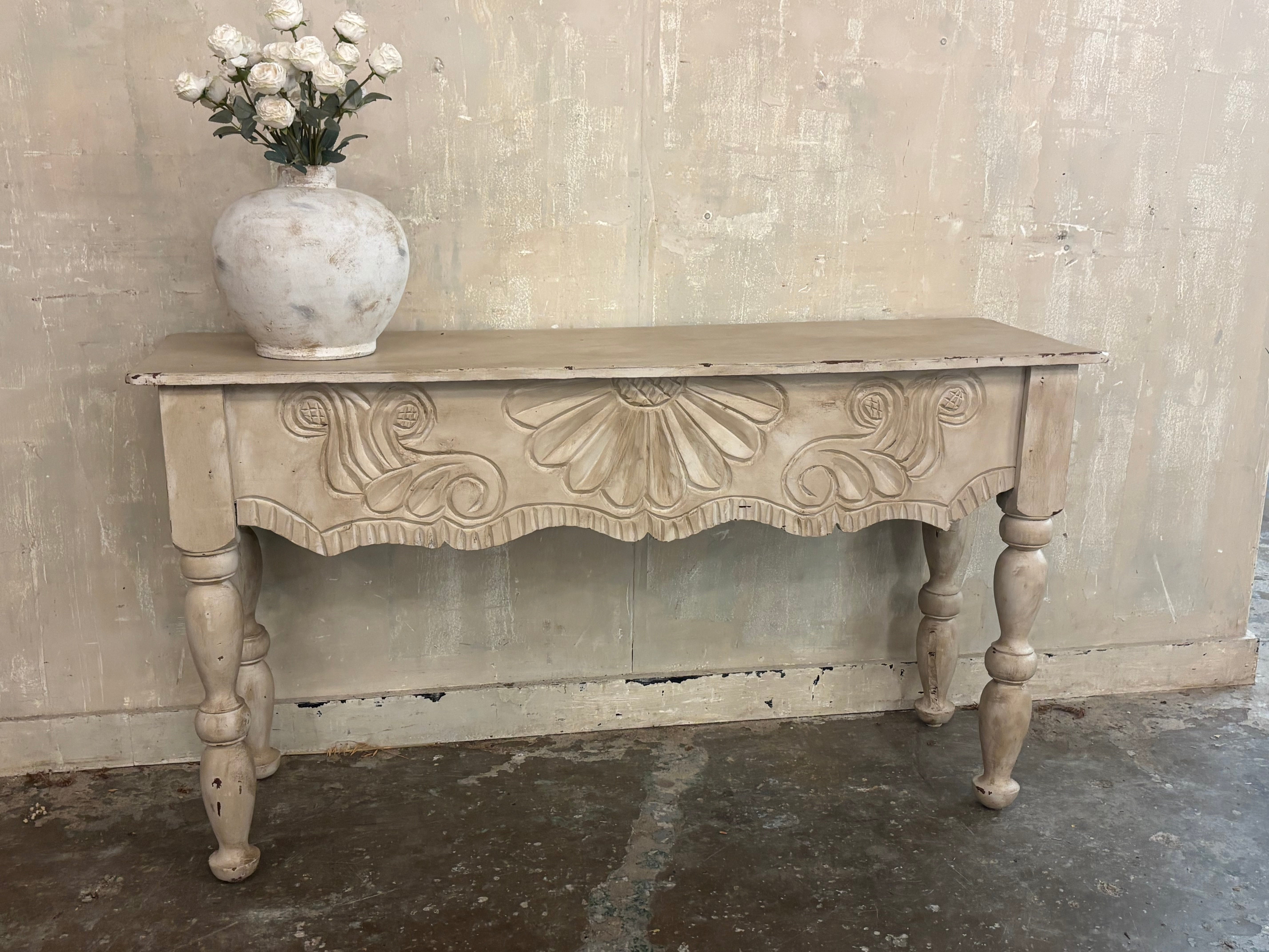 Pretty painted console
