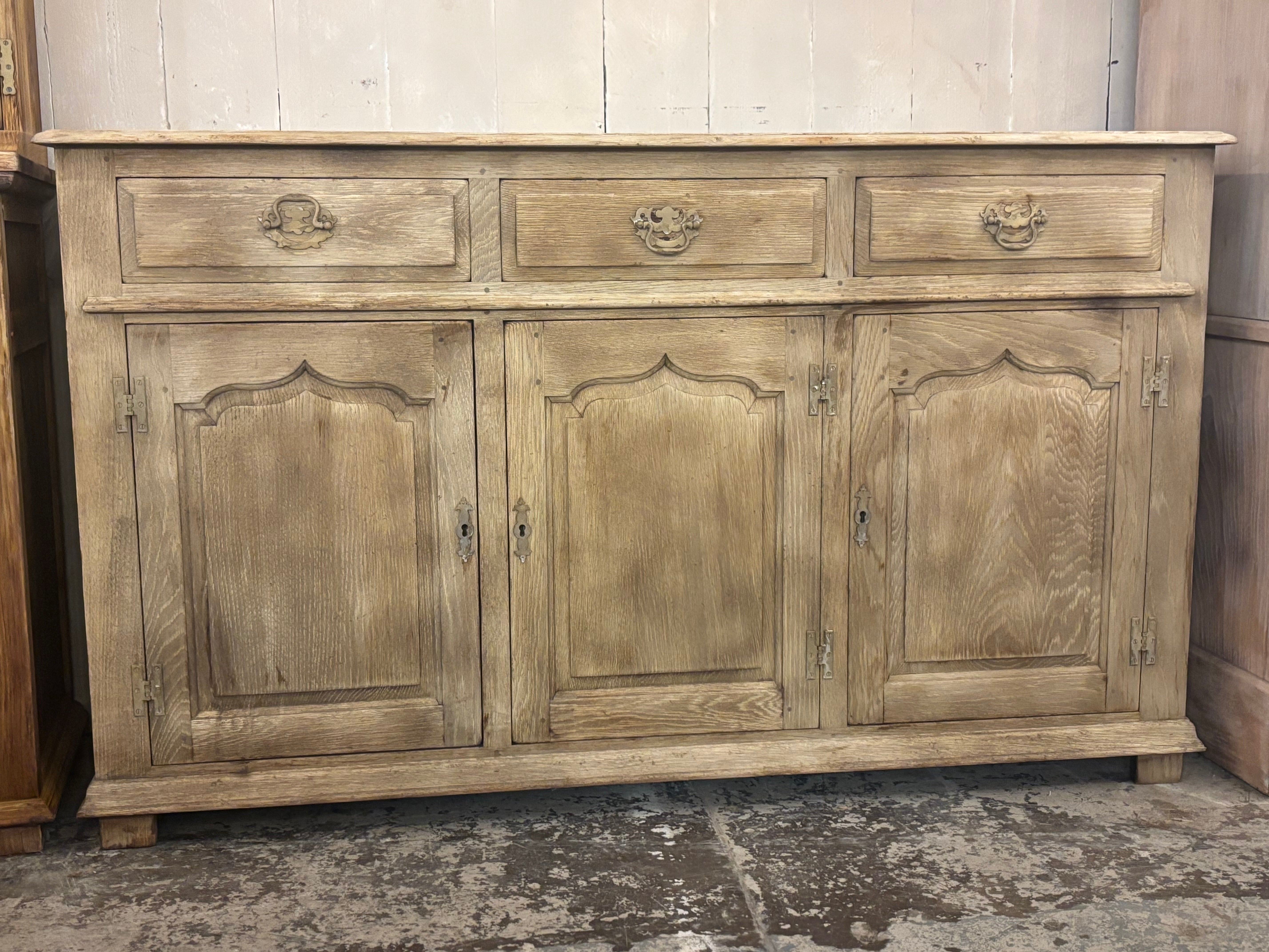 Antique oak sideboard
