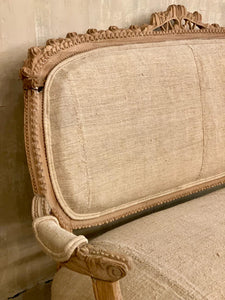 Beautifully recovered love seat