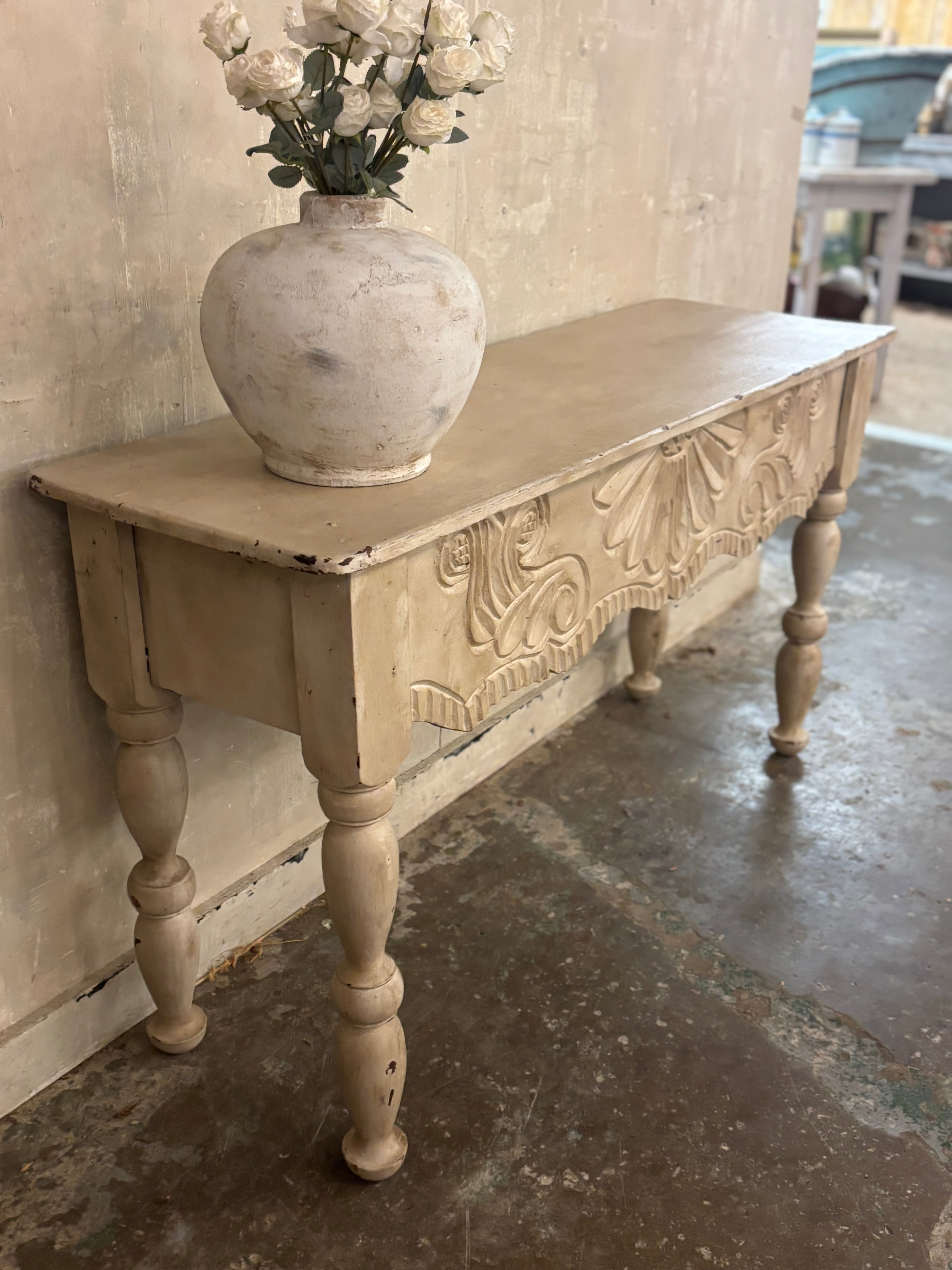 Pretty painted console
