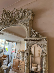 French floor standing mirror