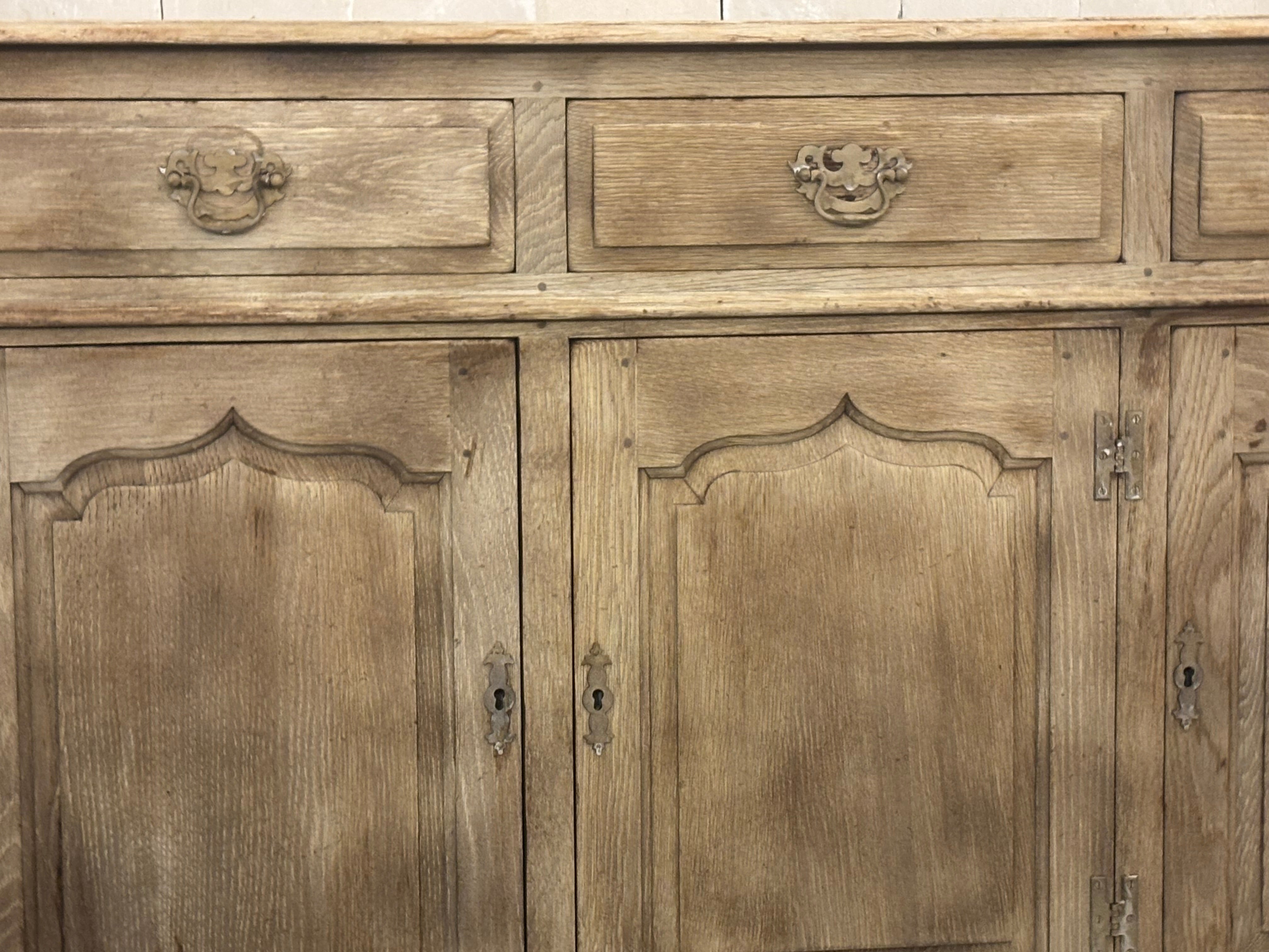 Antique oak sideboard