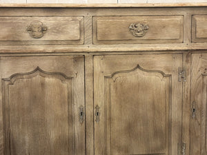 Antique oak sideboard
