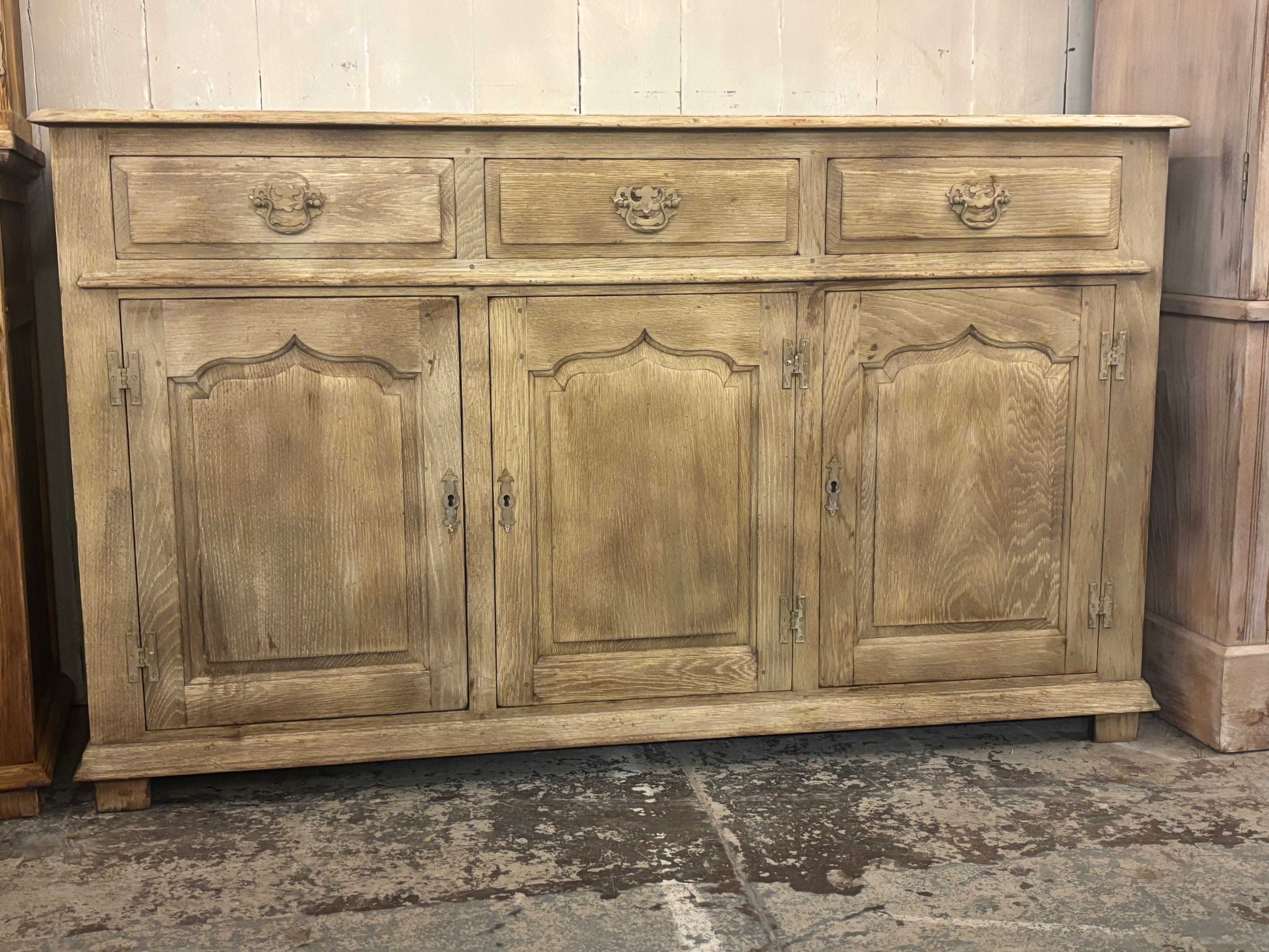 Antique oak sideboard