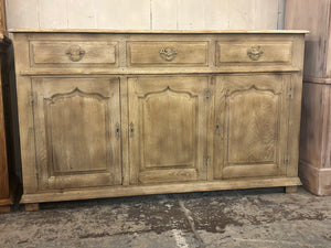 Antique oak sideboard
