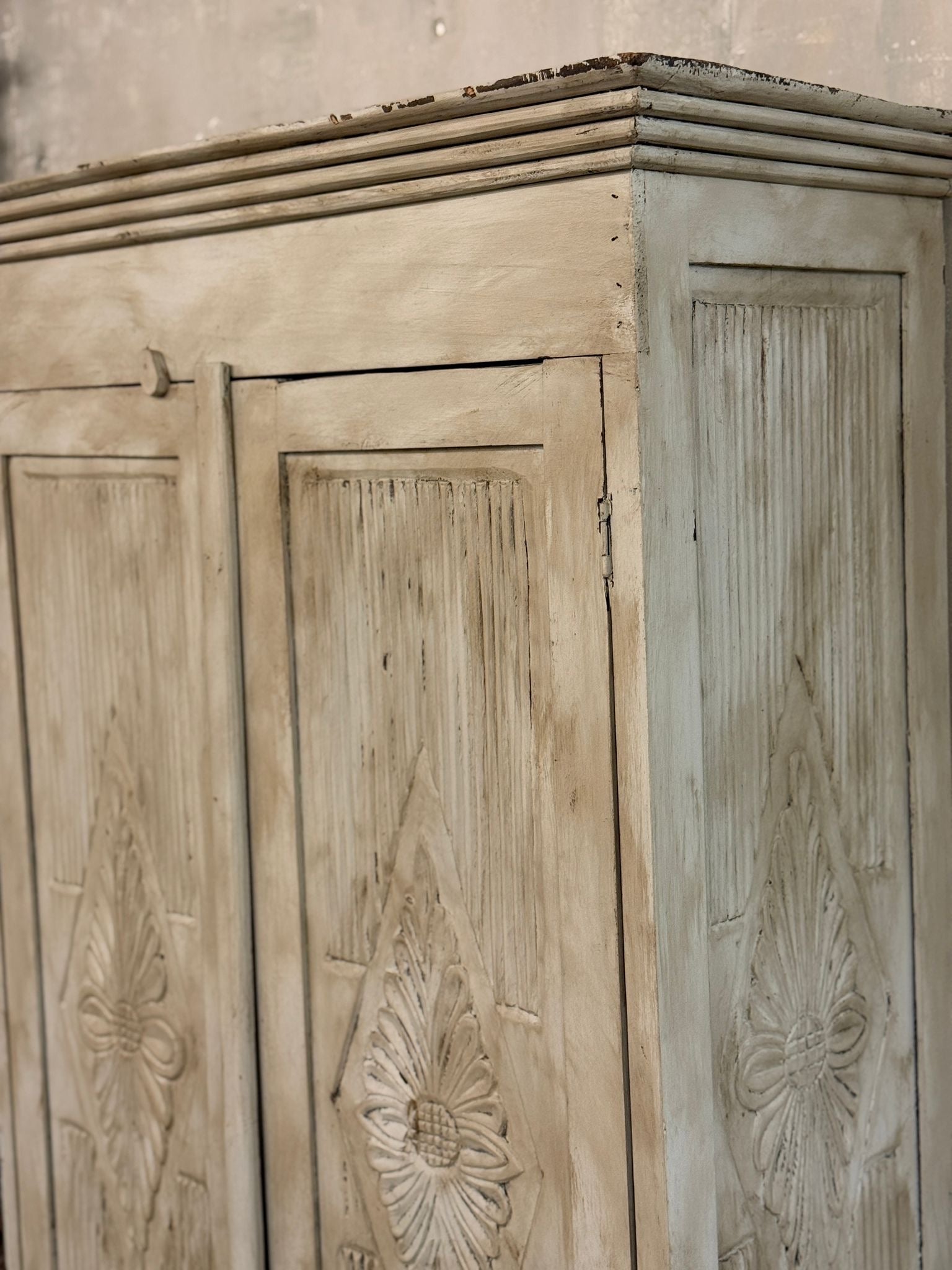 Carved cupboard