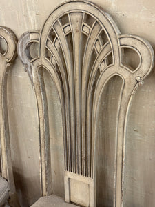 Vintage Carved Dining Chairs set of 4