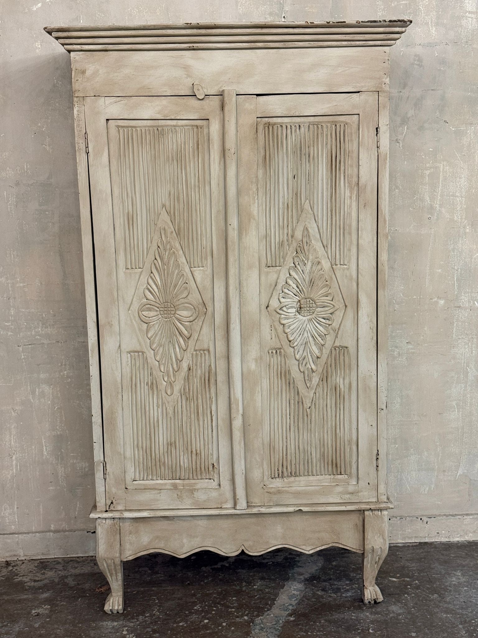 Carved cupboard