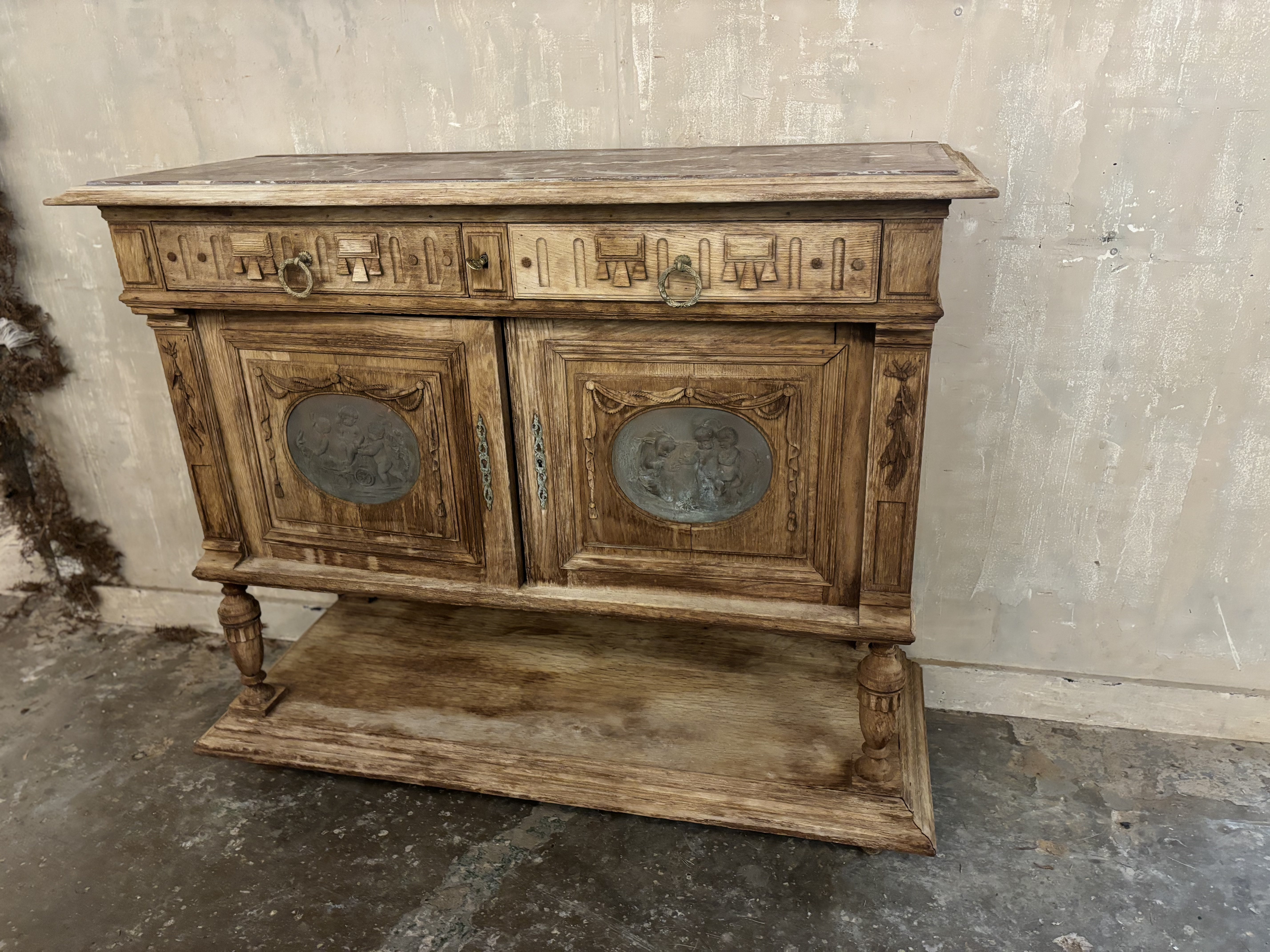 French oak buffet