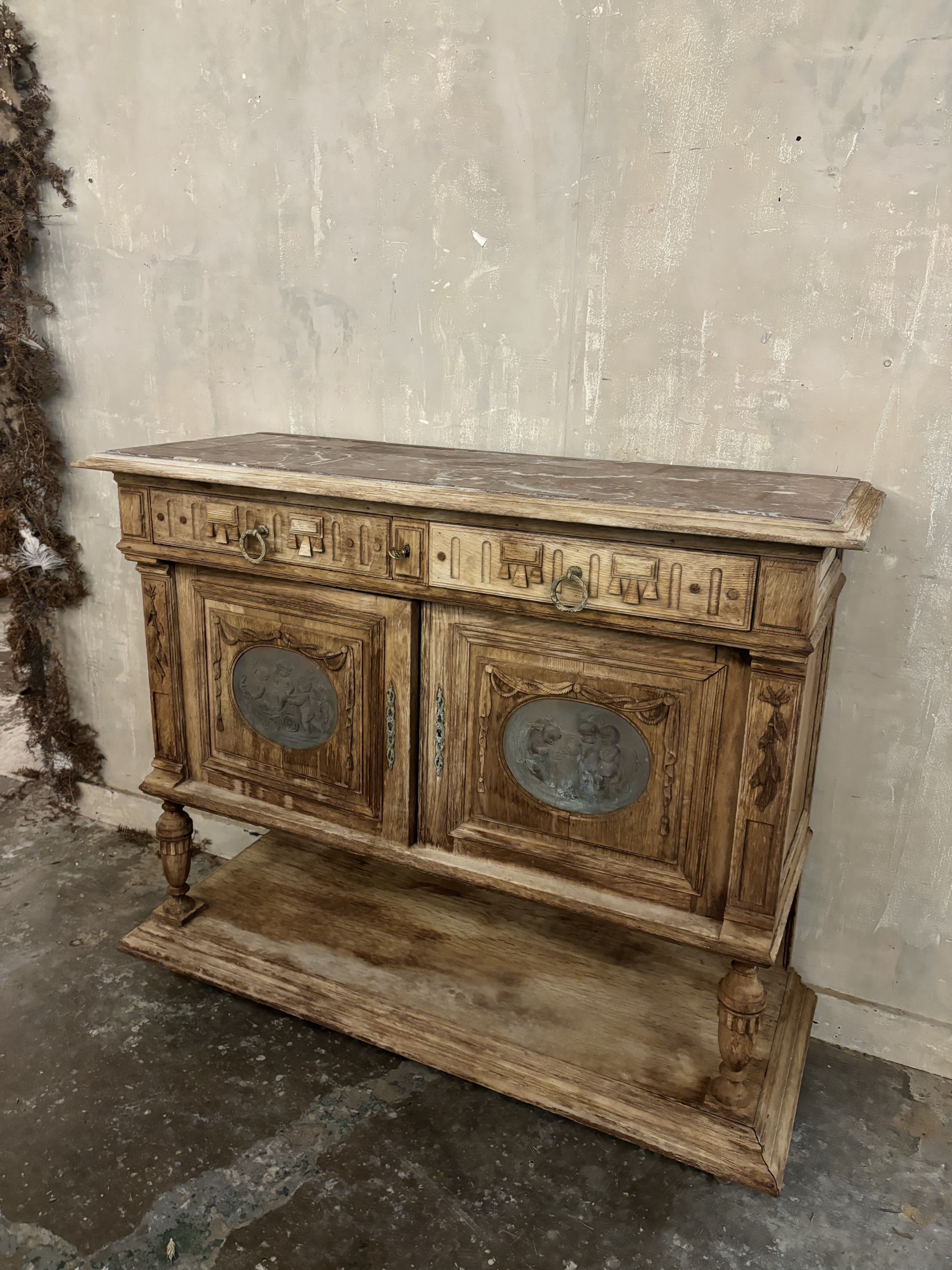 French oak buffet