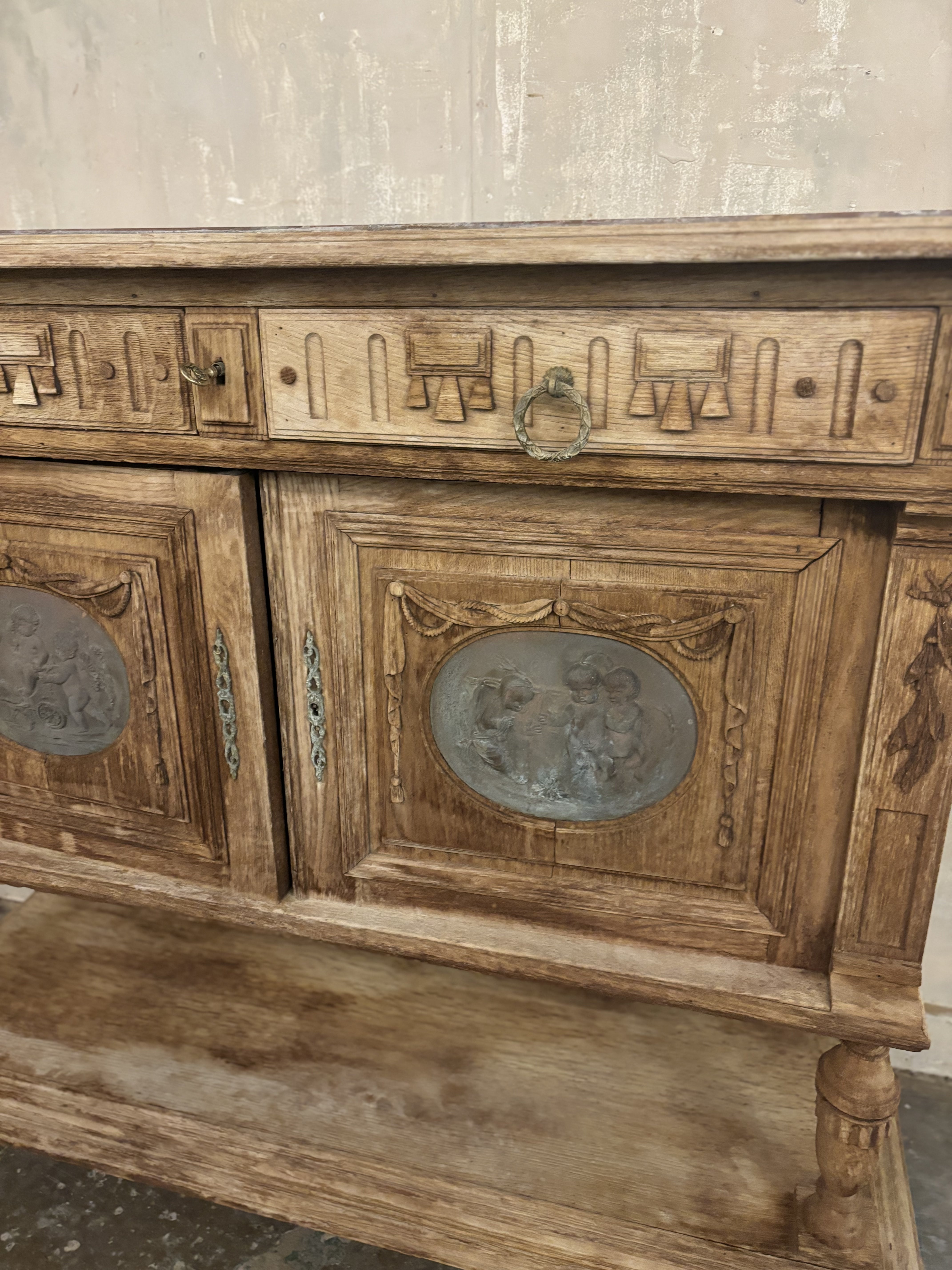 French oak buffet