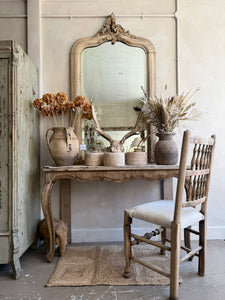 Pretty French console table