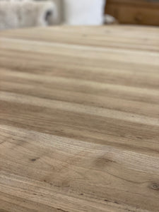 Bleached oak table